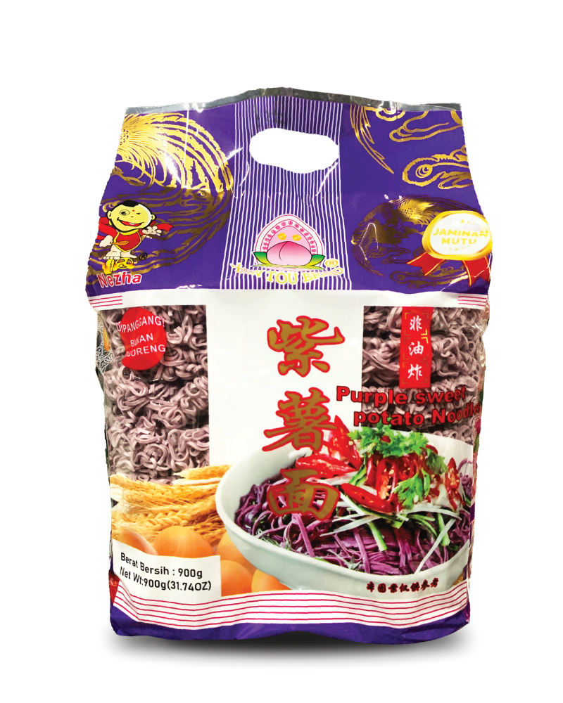 Purple Sweet Potato Noodles